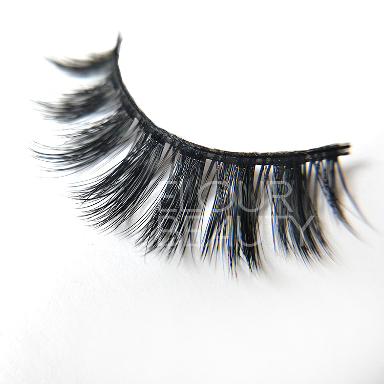 Private Label luxury 3D Faux Mink Eyelashes wholesale China EL76